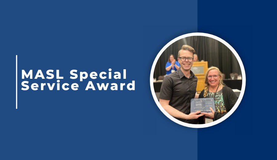  Dr. Mernie Maestas MASL Special Service Award
